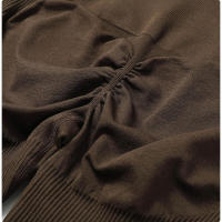 FREES COPES Pantalones deportivos de cintura alta sin costuras para correr y hacer ejercicio, leggings de yoga sin costuras - details 11