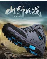 Zapatillas de deporte para hombre, montañismo, cuero impermeable, senderismo, invierno cálido para hombre, botas de nieve, zapatos de trekking al aire libre - details 31
