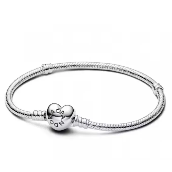 Pulsera con Cadena Serpentina Instantánea y Cremallera, Coraz6n 59071916 - 1