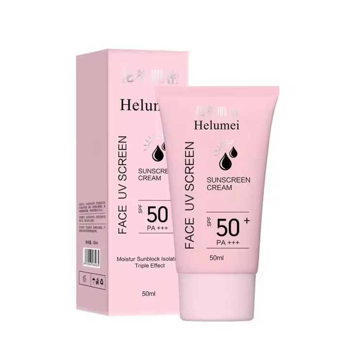 Esencia blanqueadora protector solar SPF50+ crema facial iluminadora con protección UV con hidratante ligera no grasosa - 1