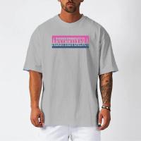 Summer Mesh Short Sleeve Breathable Quick Dry T-Shirt Men's Casual Oversized Loose Tops Gym Running Bodybuilding Sports Shirts - details 8
