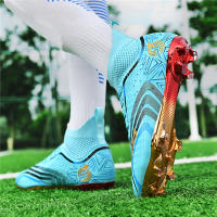 Botas de fútbol de caña alta otoño juvenil césped artificial picos AG competición profesional - details 13