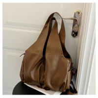 Bolso de gran capacidad de las mujeres de la primavera nueva moda simple retro bolso de mano nicho bolso de hombro - details 40