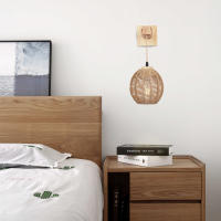 Lámpara De Pared De Rotura LED En Trenzado Retro Para Dormitorio Y Sala De Estar Iluminación Interior Fijación En La Pared E27 Sin Bombillas Incluidas - details 5
