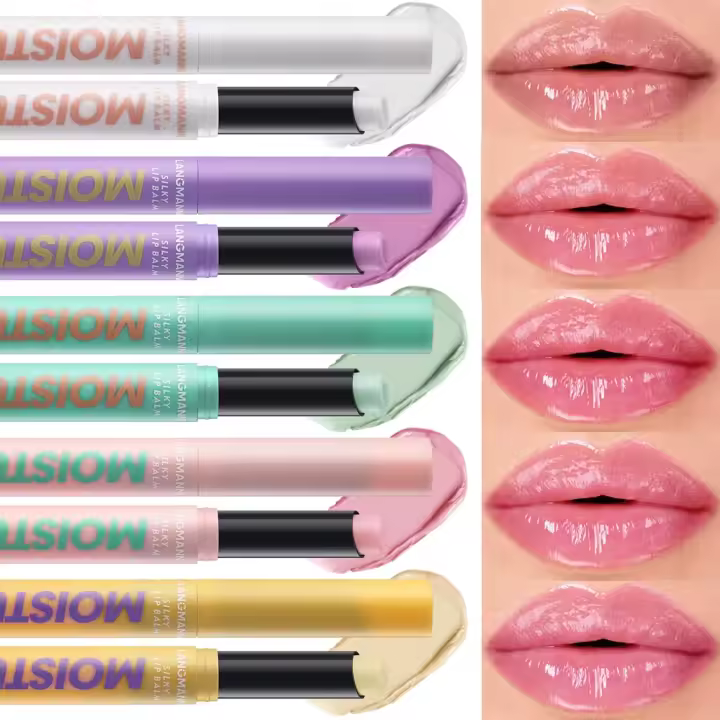 Labial de Gelatina Natural Bálsamo Labial Hidratante de Color Cambiante con Temperatura - 1