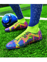 Botas de fútbol FG/TF para hombre, zapatos de fútbol para niños, tacos de entrenamiento antideslizantes para hierba, zapatillas de fútbol, calzado deportivo Unisex - details 12