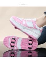 Zapatos de Patinaje de Cuatro Ruedas para Niños y Niñas Deportes Casuales al Aire Libre Tobogán y Acolchado Estudiantes Escolares - details 11