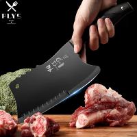 Cuchillo De Cocina Doble Propósito Machete Para Huesos Afilado Especial Para Cocineros Cuchillo De Cortar Acero Inoxidable Longitud De Hoja 19 Cm - details 0