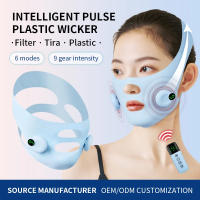 Mascarilla adelgazante facial reutilizable con línea en V para mujer, adelgazante para mejillas y barbilla con moldeador de cara con moldeador de papada - details 3