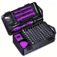 Juego de destornilladores de precisión Mini aislados, juego de destornilladores electrónicos antideslizantes profesionales, herramienta de reparación de alta resistencia - details 3