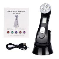 Dispositivo de Estiramiento Facial LED por radiofrecuencia RF, electroporación, microcorriente, cuidado de la belleza de la piel, masajeador reafirmante Facial, antienvejecimiento - details 13