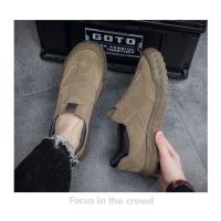 Zapatos De Trabajo Para Hombre Casual Transpirables Loafers Ligeros De Verano Antideslizantes Con Suela Suave Para Playa Y Interior - details 10