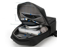 Mochila impermeable multifuncional para hombre, bolsa para ordenador de negocios, USB, gran capacidad - details 0