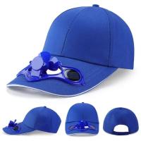 Gorra de béisbol con energía solar de verano, visera con ventilador de refrigeración para uso en exteriores - details 2