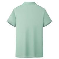 Polo de manga corta liso a la moda para hombre, top de verano cómodo y transpirable - details 14