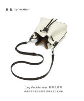 Nuevo bolso de moda para las axilas con cubo de color en contraste, versión coreana informal, bolso de mensajero de hombro, bolso universal para mujer - details 3