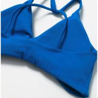 Sujetador Deportivo de Espalda Cruzada para Mujeres Top Deportivo de Yoga y Gimnasio Fitness Material de Nylon Transpirable y Hermoso - details 34
