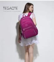 Tegaote-mochila escolar para estudiantes, morral de viaje para adolescentes y niños, bolsa de nailon impermeable para ordenador portátil, Unisex, 2024 - details 1