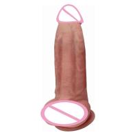 Empaque privado Juguete adulto de silicona realista de 7 pulgadas con doble penetración anal-vaginal para la estimulación personal y la salud sensual - details 0