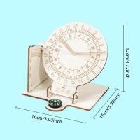 DIY Sunwatch Kids Modelo antiguo Horacius para aprender material de escuela primaria - details 1
