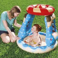 Piscina al Aire Libre para Niños Diseño de Coco de Isla Tropical Juegos de Agua divertidos bajo Parasol de Sol - details 13