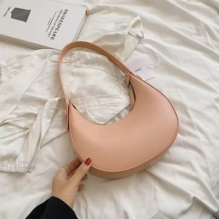 Bolso Versátil de Verano Retro Pequeño Bolso Casual de Mujer 2025 Bolso de Hombro de Moda para Mujeres Bolso Underarm de Textura - 1