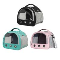 Bolsa de transporte transparente para mascotas, bolsa de malla transpirable para mascotas pequeñas, Chinchilla para p - details 0