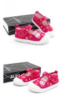 JGSHOWKITO-zapatos de lona para niñas, zapatillas deportivas suaves para correr, con dibujos animados de conejos, zanahorias, estampados - details 3