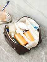 Organizador De Maquillaje Para Mujer Kit De Toallitas De Viaje Estuche De Cosméticos De Lujo Bolsa De Almacenamiento Caja Para Damas - details 6
