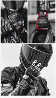 Guantes de moto para hombre, guantes de cuero con dedos completos para ciclismo y carreras, transpirables, Motowolf - details 8