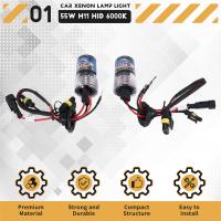 2X 55W H11 Xenon HID Luz delantera Faro Luz de lámpara de xenón para automóvil (6000K) - details 3