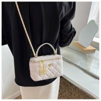Bolso pequeño Popular de este año para mujer, novedad de verano 2025, bolso de mano acolchado con cadena, bolso de hombro tipo bandolera con caja versátil - details 11