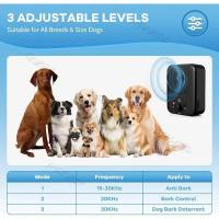 Dispositivo ultrasónico para dejar de ladrar al aire libre, repelente, entrenador de perros domésticos, suministros para mascotas, duradero y duradero - details 8