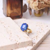 Anillo hexagonal facetado de cristal natural para mujer, regalo de cumpleaños, regalo de Navidad - details 1