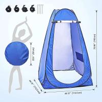 Venta caliente automática emergente protector solar ducha impermeable portátil al aire libre Camping baño vestuario tienda de baño - details 2