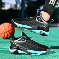 Zapatillas de baloncesto de gran tamaño para hombre, zapatos deportivos transpirables con superficie de malla absorbente antideslizante - details 11