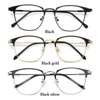 Gafas antiluz azul para hombre y mujer, lentes ultraligeras de protección ocular con marco de gran tamaño para ordenador de oficina - details 1
