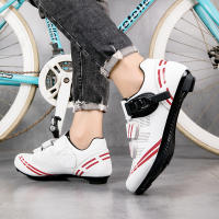 Zapatillas de ciclismo para hombre y mujer, zapatos de bicicleta compatibles con Peloton, Delta, Clip de tacos para ciclismo de carretera, interior y exterior, Pedal de gran tamaño - details 2