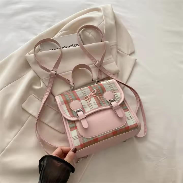 Casual, nicho, mochila, gran capacidad, moda, diseño, hombros, personalidad, nuevo estilo, versión coreana - 1
