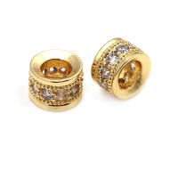 Pulseras de Plata de Zirconia Diseño de Rueda de Metal de 18K Oro Accesorios de Joyería Hechos a Medida en China - details 6