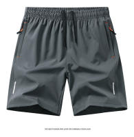 Pantalones Cortos Atléticos para Hombres Delgados de Verano, Estilo Casual, Talla Grande, Correr Suelto, Secado Rápido de Seda de Hielo - details 12
