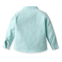 Camisas de manga larga para niños, prendas de vestir exteriores guapos, chaquetas casuales de color caramelo, camisas de estilo universitario para niños, Primavera - details 23