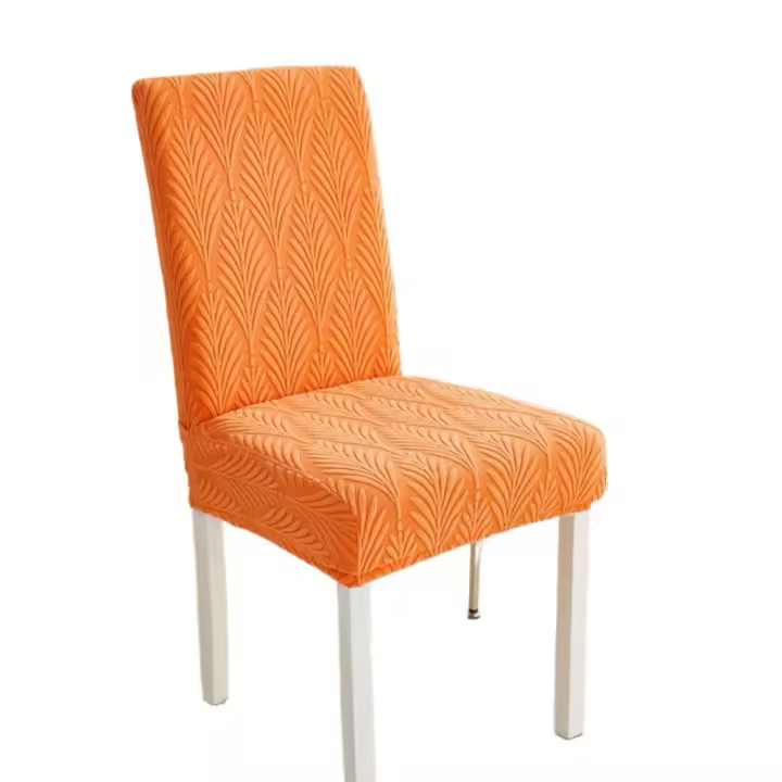 Funda protectora elástica de Jacquard para silla, funda de asiento más gruesa a prueba de polvo, cojín Universal suave para silla de oficina - 1