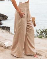 Pantalones de chándal para mujer Otoño Cintura elástica Sólido Clásico 90s Pantalones de pierna ancha - details 12