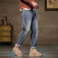 Jeans Holgados de Pierna Ancha de Alta Calidad Ropa de Calle para Hombres con Estilo Baggy - details 9