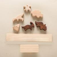 Juguete Montessori, juguete bloques apilables animales dibujos animados para niños pequeños, divertido - details 2