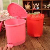Mini contenedor de basura de sellado con tapa, cubo de basura decorativo Pop-Up de fresa, 1 pieza - details 10