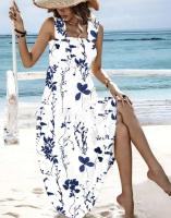Vestido Largo de Verano de Rayas Moda de Playa para Mujeres Nuevo en 2025 - details 21