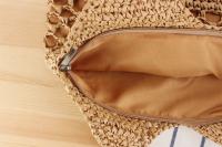 Instagram-Cuerda de papel hueca tejida a hierba para ocio, hombro versátil de moda con bolsa de viaje de gran capacidad, novedad - details 9