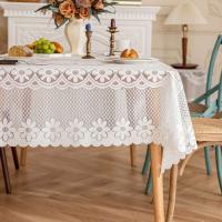 Tela ENCE retro blanca, mesa, cocina, cena, mantel, decoración del hogar y salón - details 13